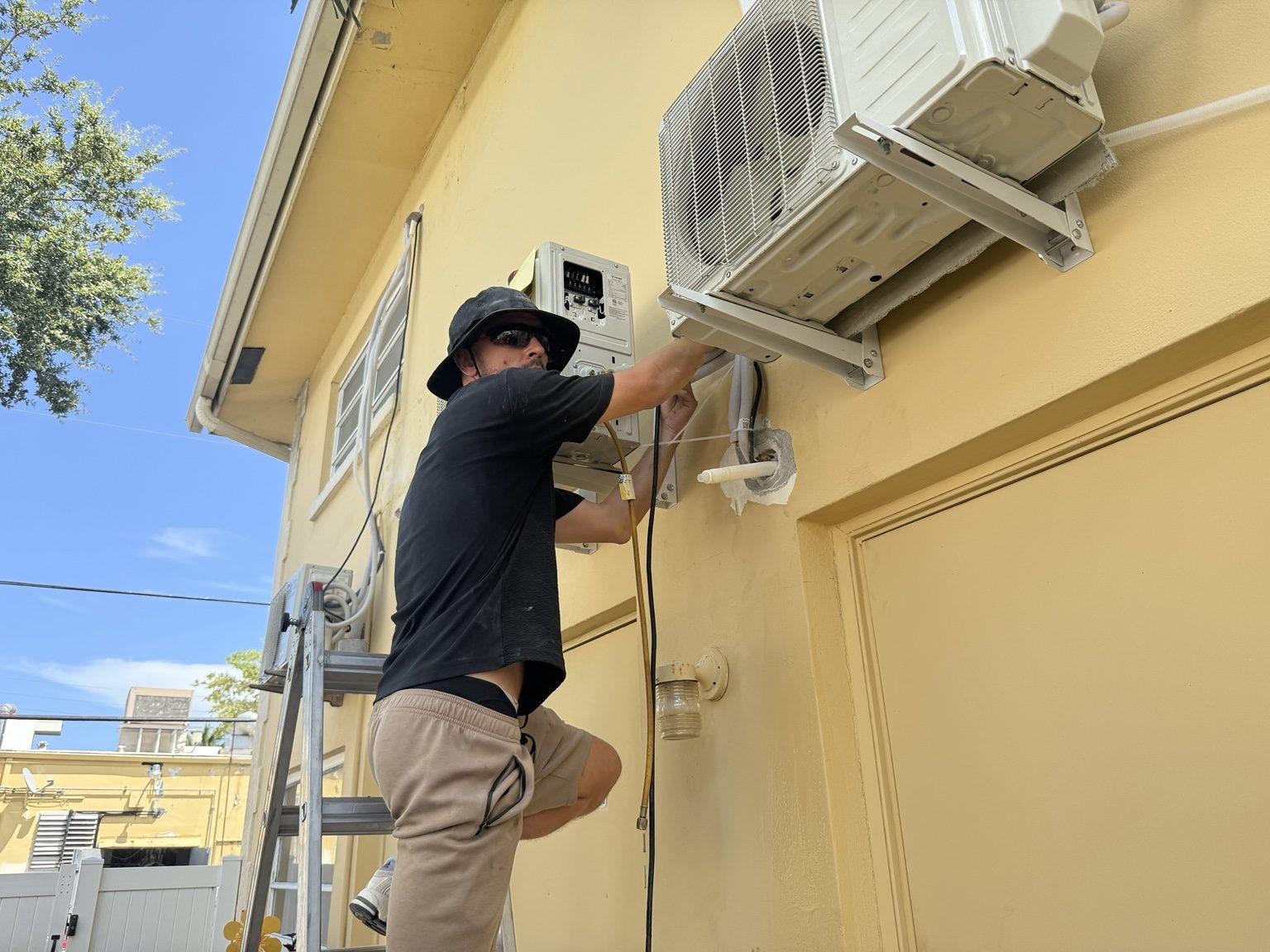 Mini split installation service